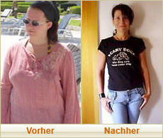 Dank VidaVida ist Anja 44 kg leichter