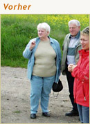 Ines konnte ohne zu Hungern 15,5 kg