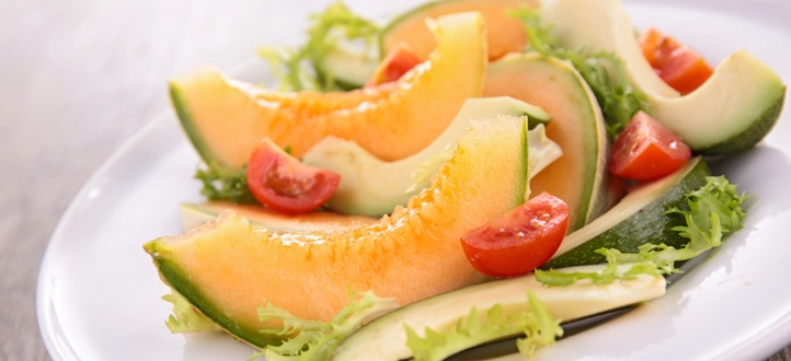 Salat mit Putenbrust und Honigmelone Rezept | VidaVida