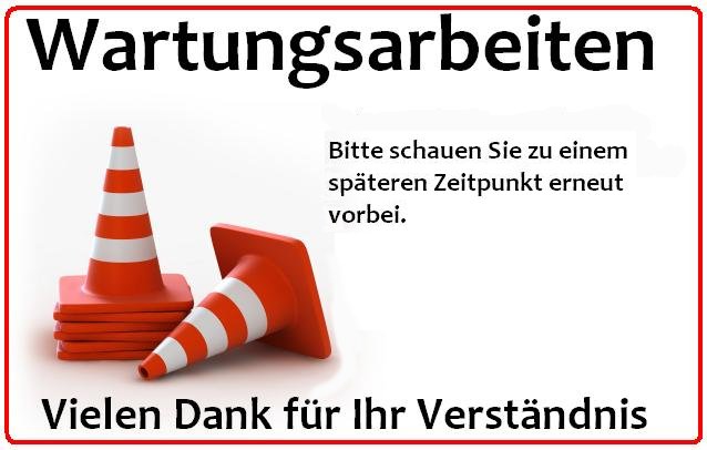 Wartungsarbeiten!