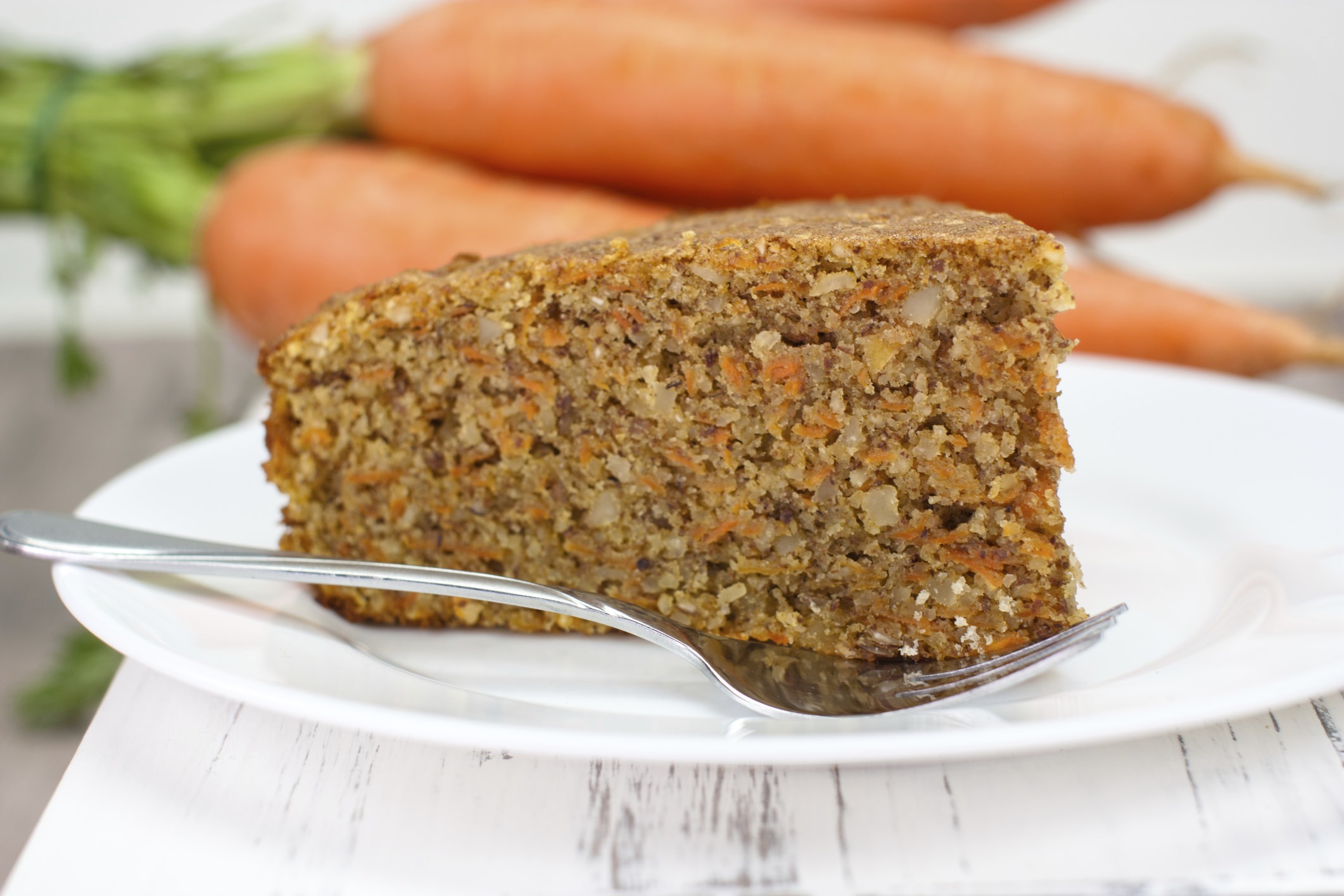 Karottenkuchen mit Zimt | Gesund abnehmen mit VidaVida