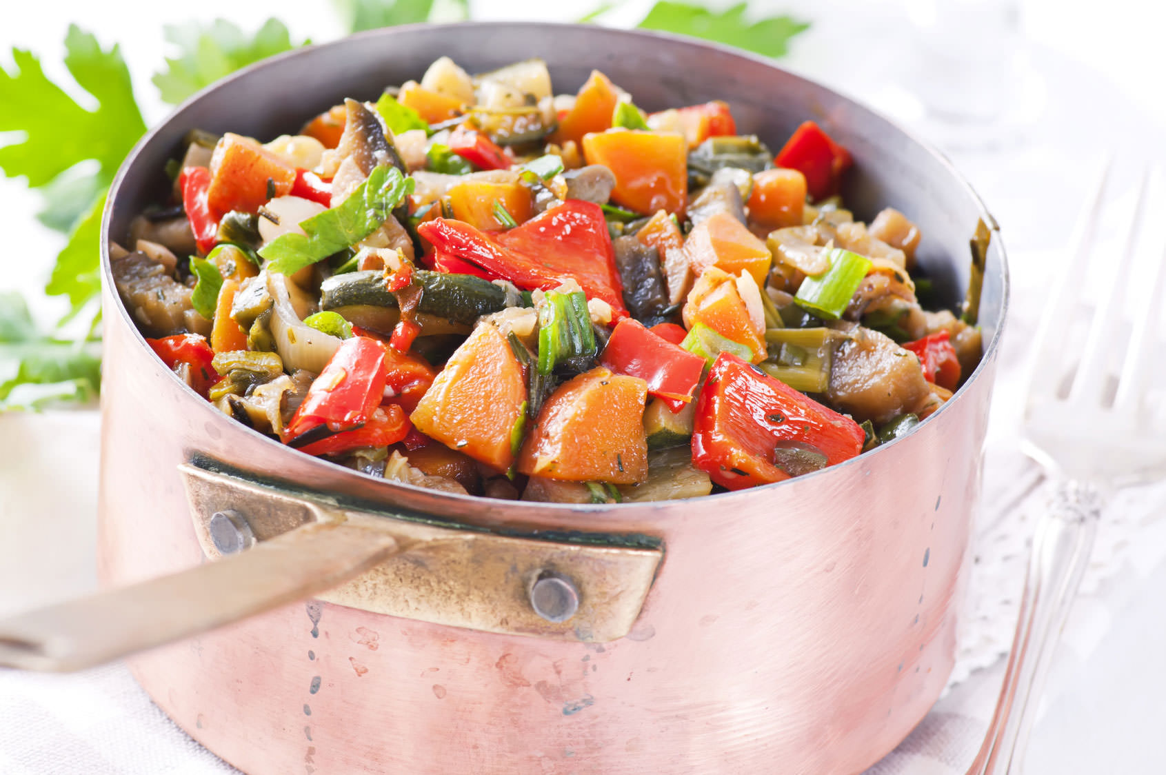 Gemüseragout: Raffinierte Gemüseküche mit wenig Kalorien