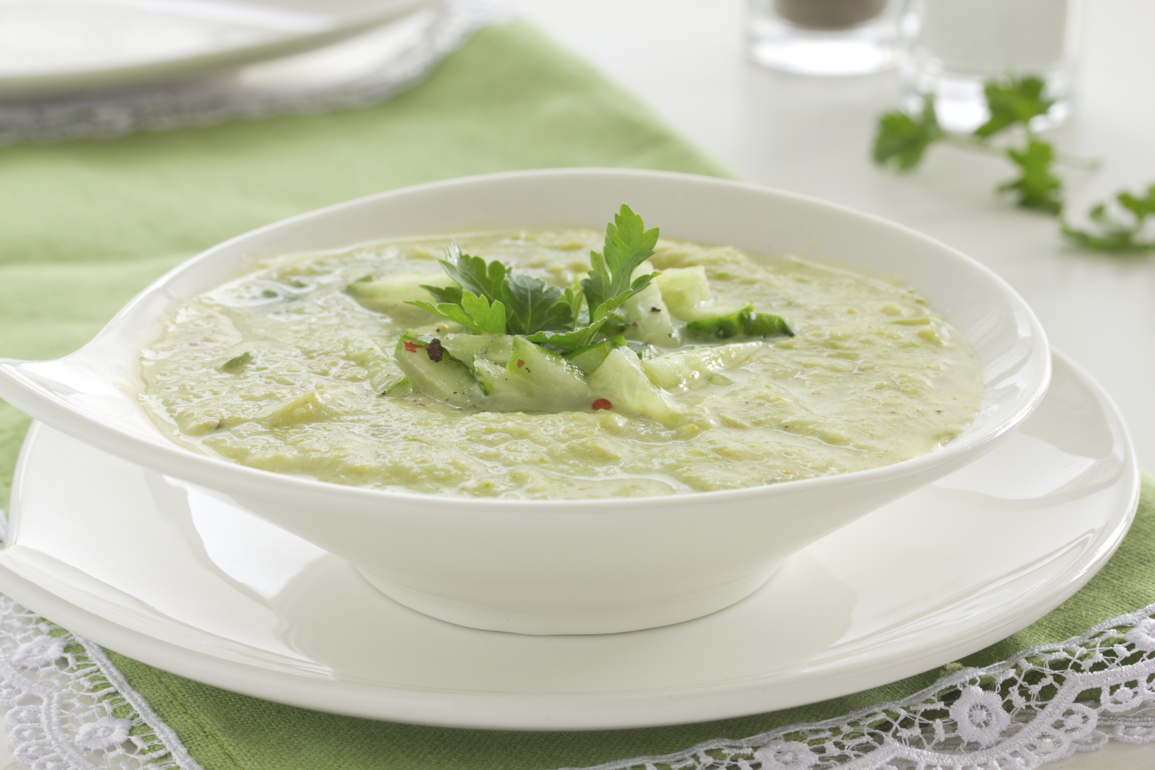 Blumenkohlsuppe Mit Kresse Und Croutons - Rezepte Suchen