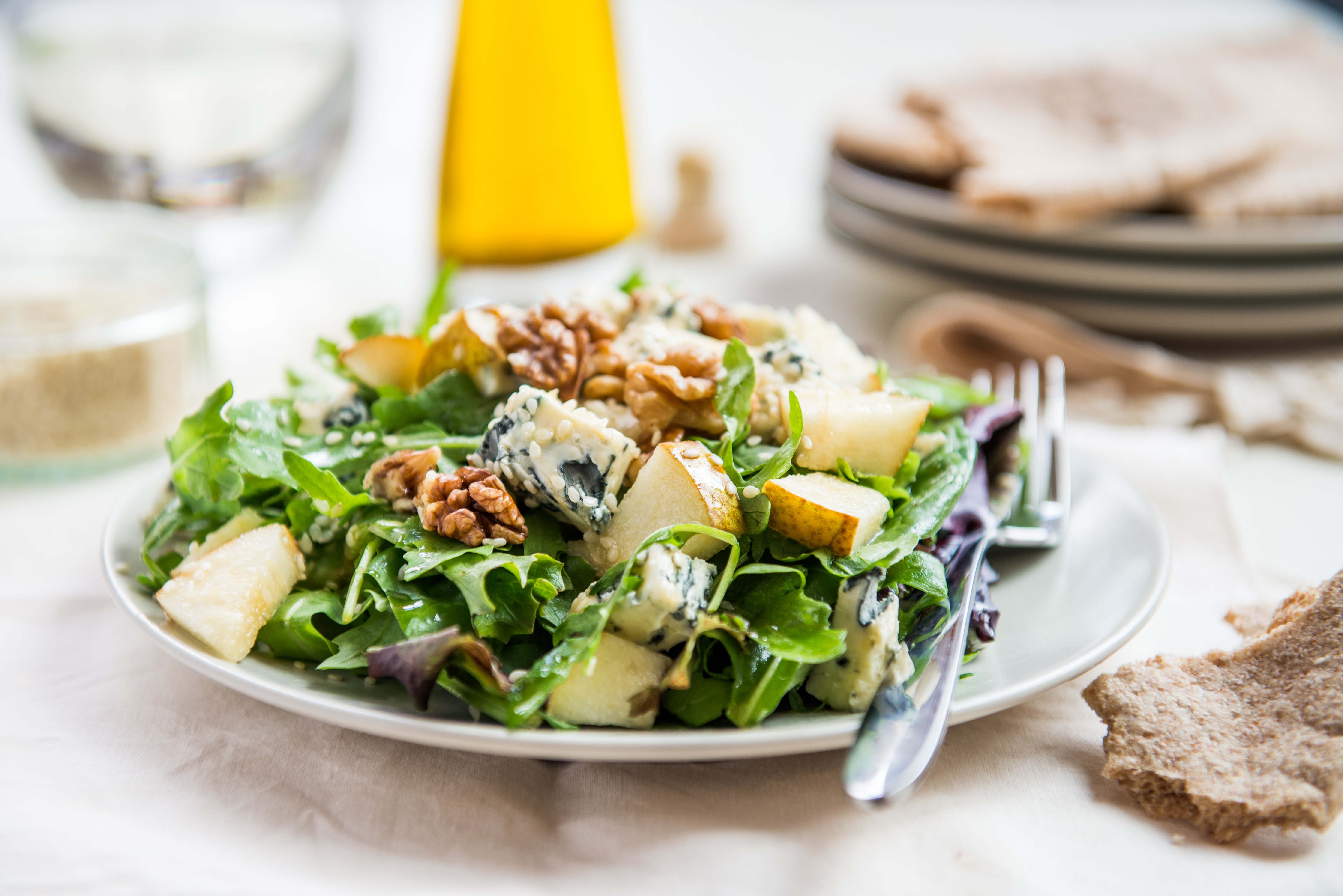 Radicchio-Gorgonzola-Salat mit Walnüssen | VidaVida Rezept