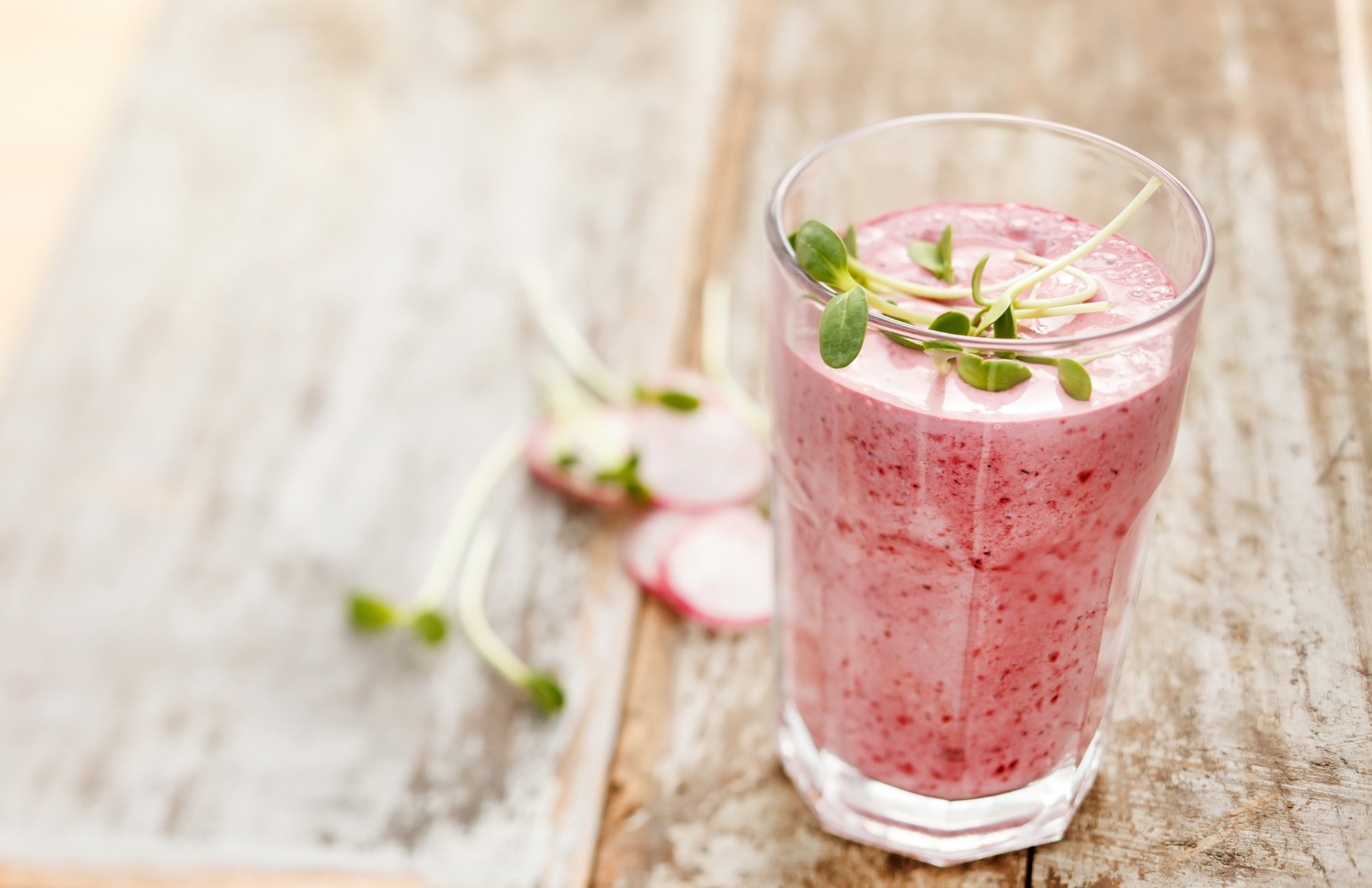 Buttermilch-Drink mit Radieschen | VidaVida Rezept