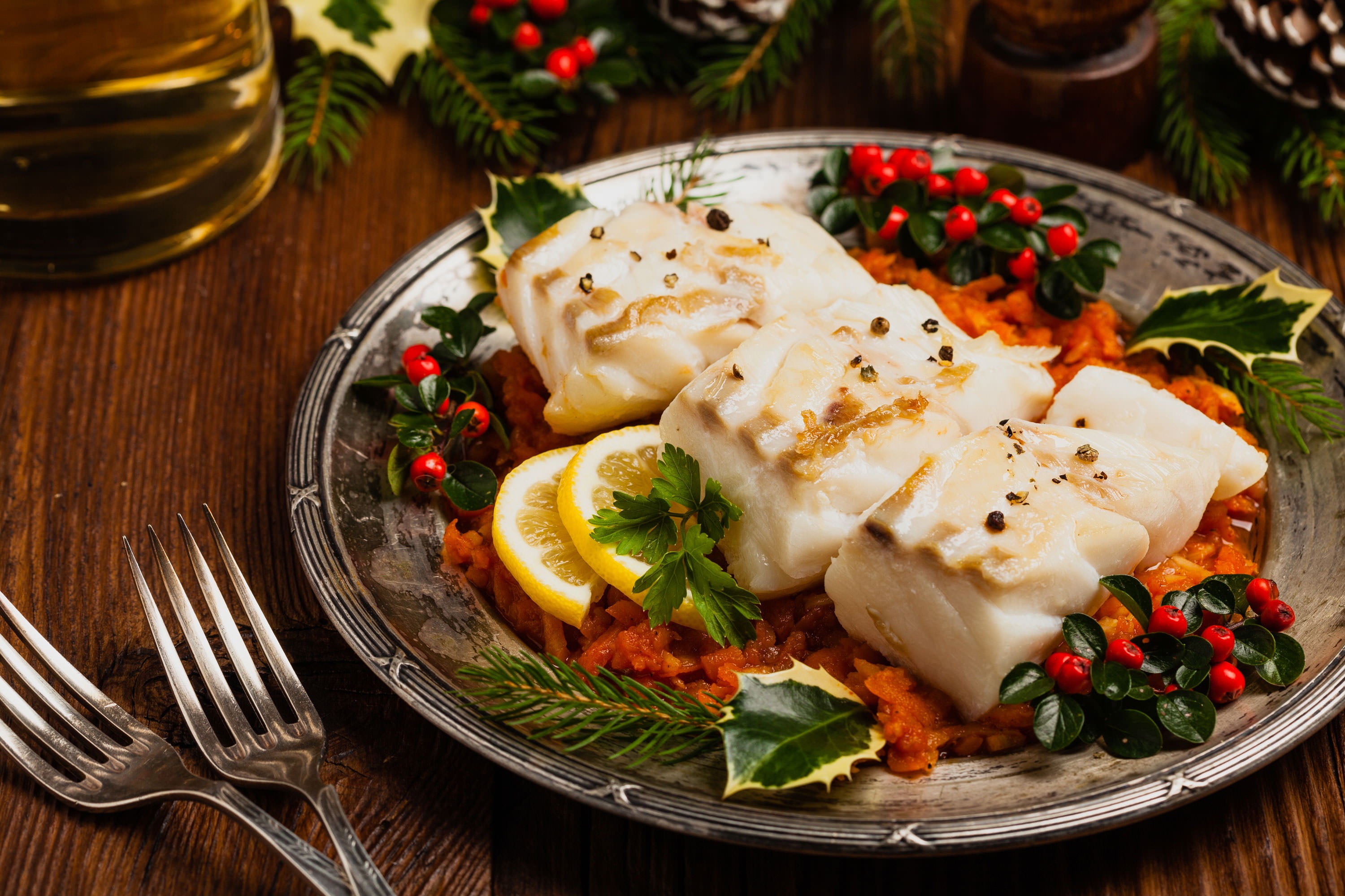 Zanderfilet mit Süßkartoffelpüree und Feldsalat Rezept | VidaVida
