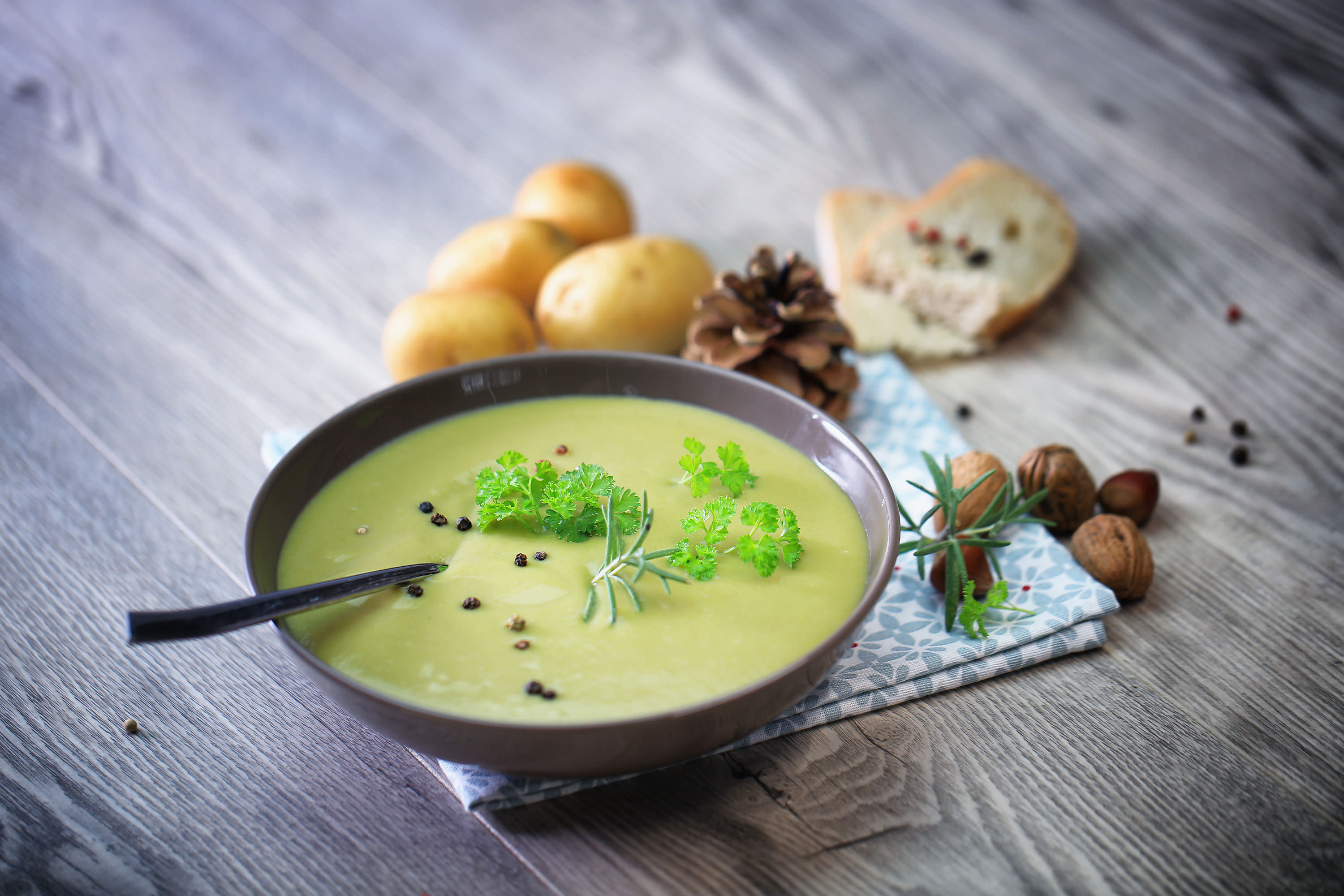 Zucchini-Walnuss-Suppe | VidaVida Rezept