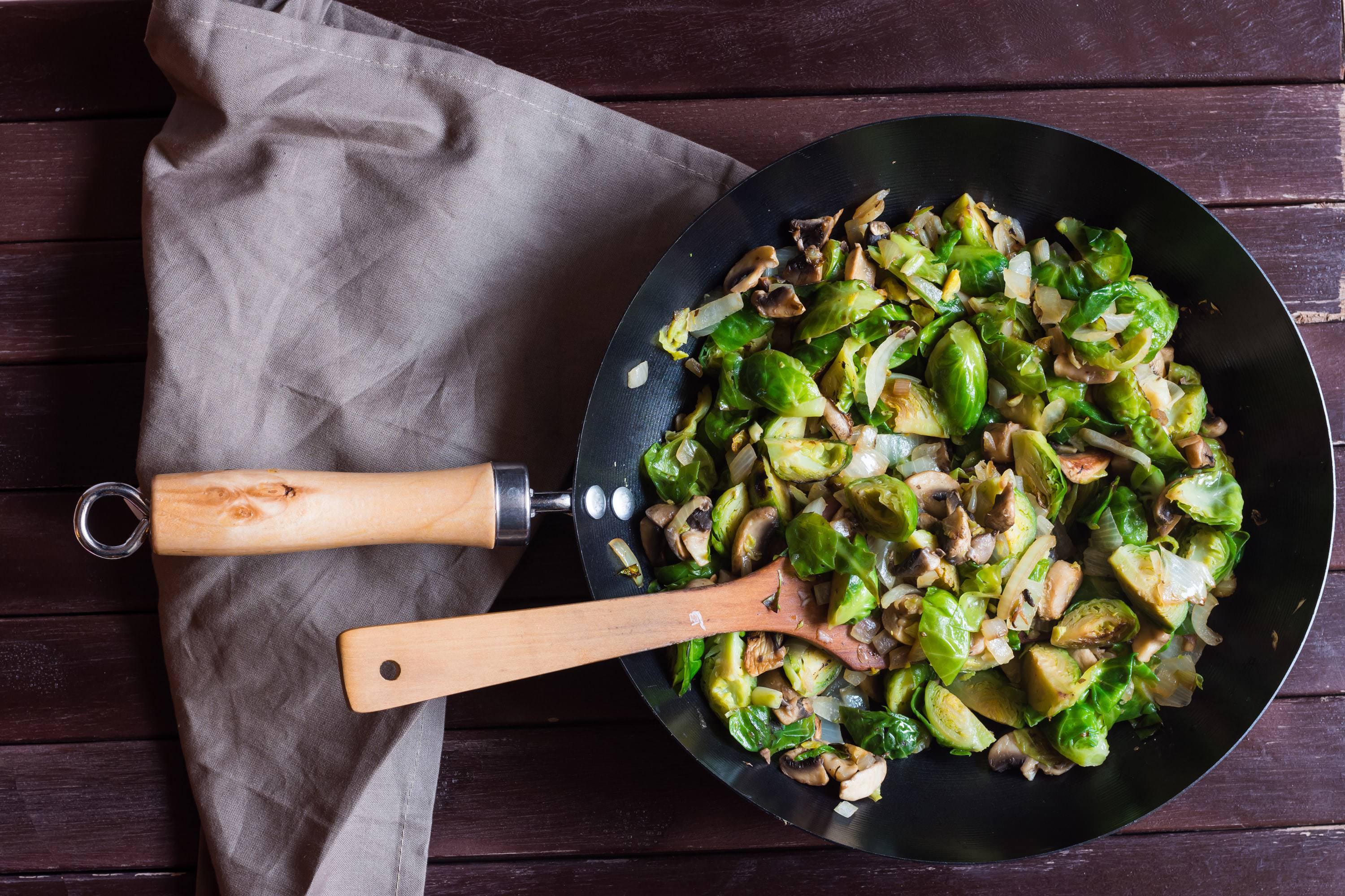 Rosenkohl-Pilz-Risotto mit frischem Thymian | VidaVida Rezept