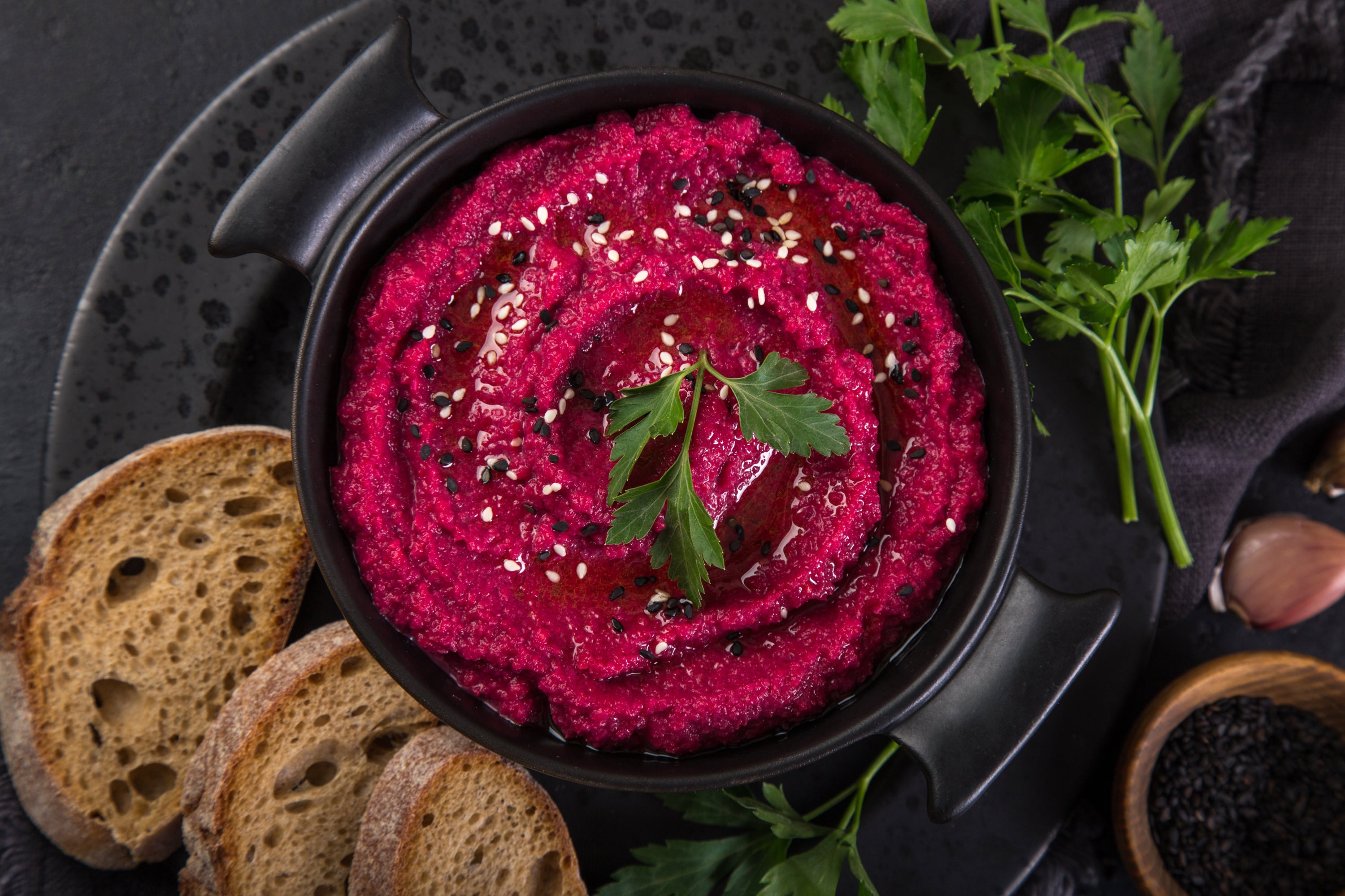 Rote-Bete-Hummus mit Nährstoffpower | VidaVida Rezept