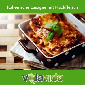Diätrezept: Lasagne mit Hackfleisch