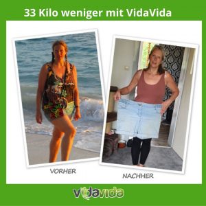 Diäterfolg: Sabine hat mit VidaVida 33 kg abgenommen