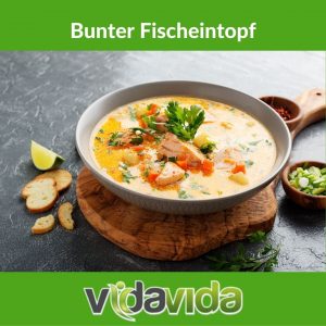 Diätrezept: Bunter Fischeintopf