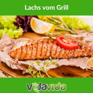 Diätrezept: Lachs vom Grill