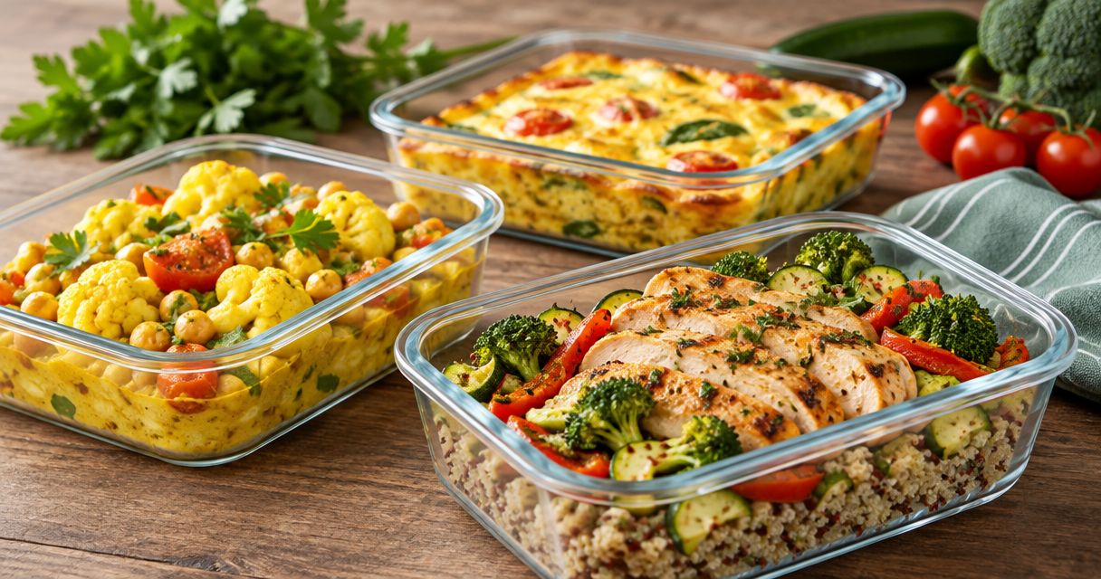 Wochenplan zum abnehmen wie kochen sie fur mehrere tage vor